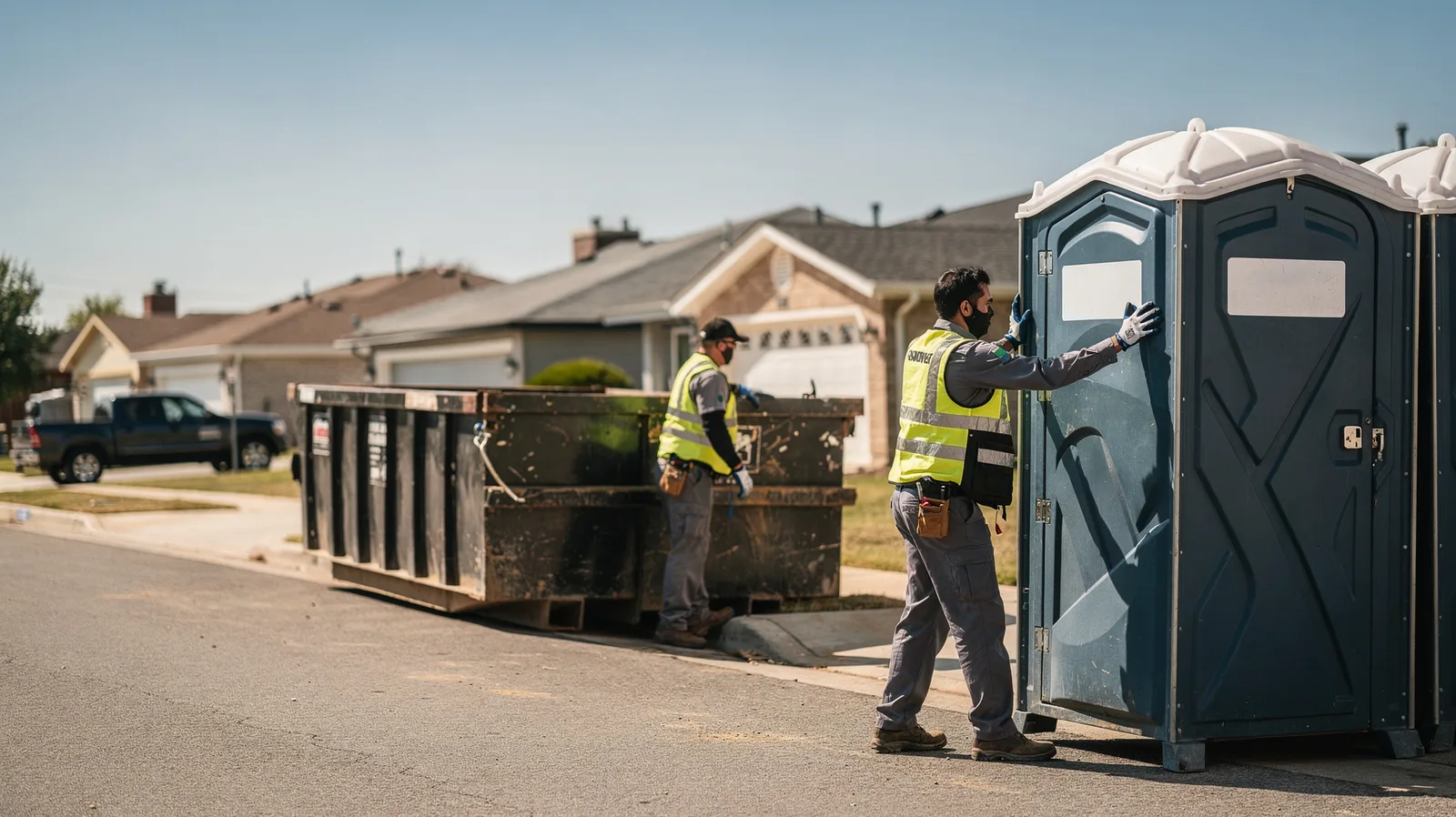 Porta Potty Rental in Luna Pier, MI near me